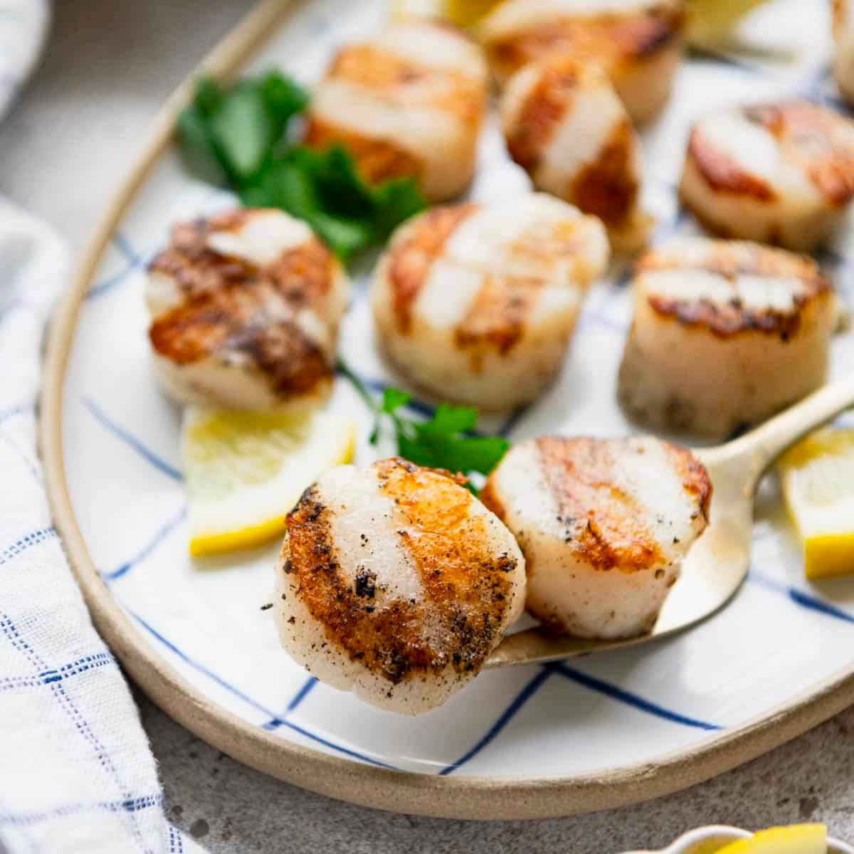 Minute Grilled Scallops: Easy Honey-Lemon Marinade Recipe